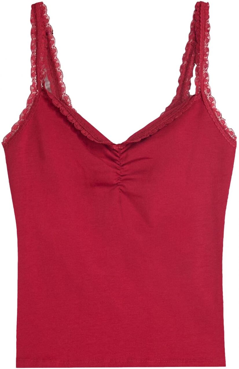 Bershka Top  červená