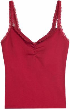 Bershka Top  červená