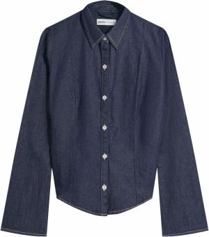 Bershka Blúzka  námornícka modrá
