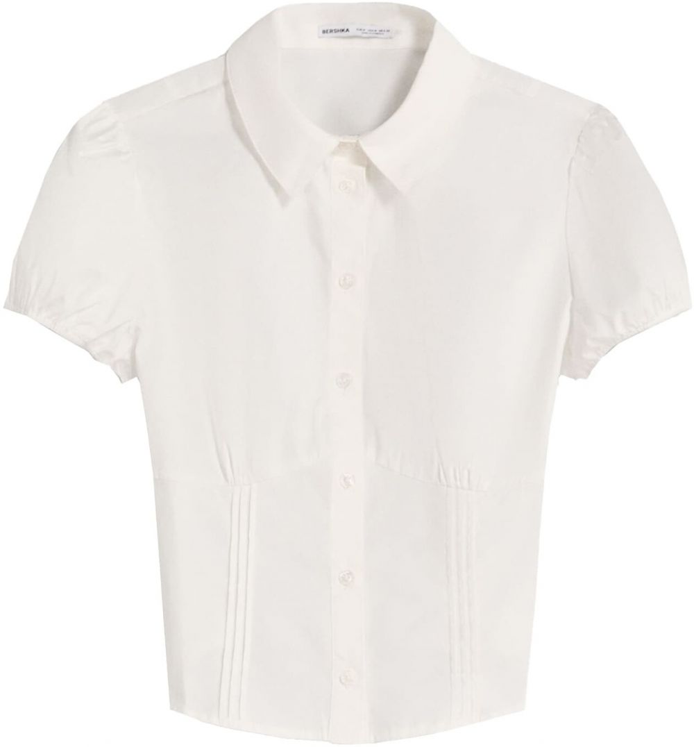 Bershka Blúzka  biela
