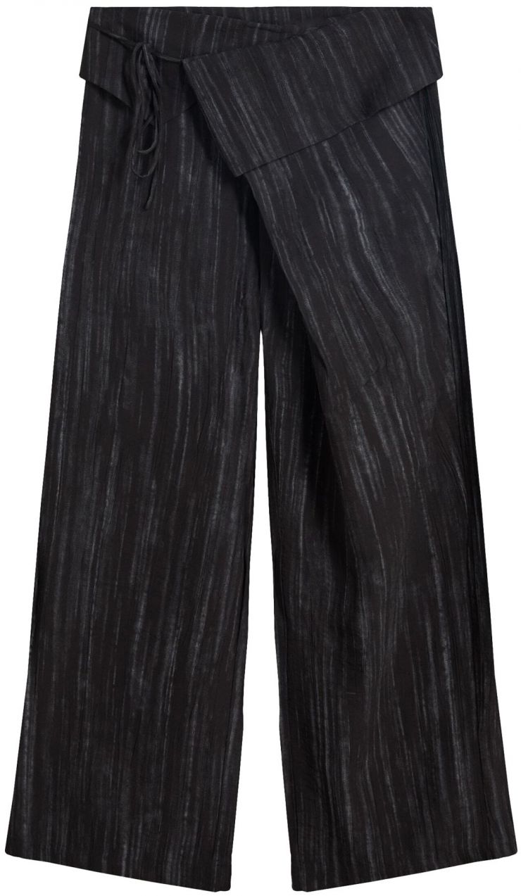 Bershka Nohavice  tmavosivá / čierna