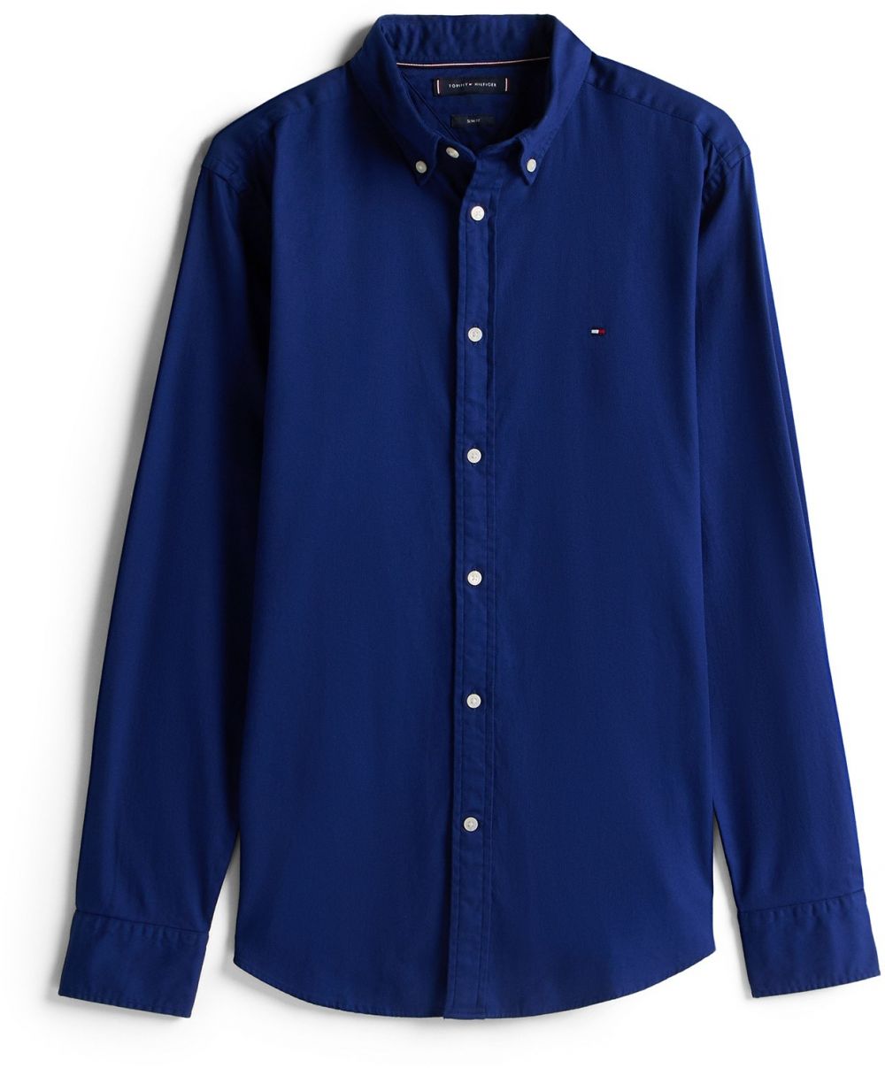 TOMMY HILFIGER Košeľa  tmavomodrá / červená / biela