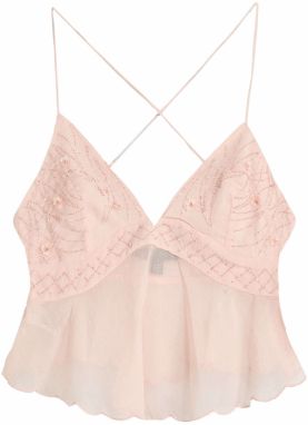 Bershka Top  ružová