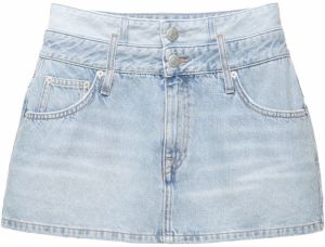 Pull&Bear Sukňa  modrá denim