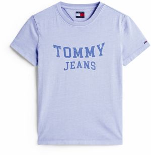 Tommy Jeans Tričko 'VARSITY'  modrá / svetlomodrá