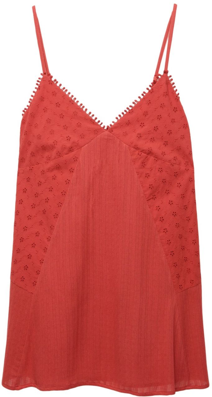 Pull&Bear Letné šaty  jasne červená