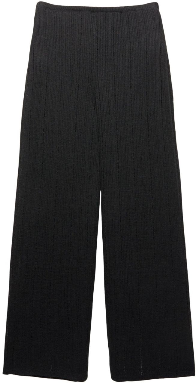 Pull&Bear Nohavice  čierna