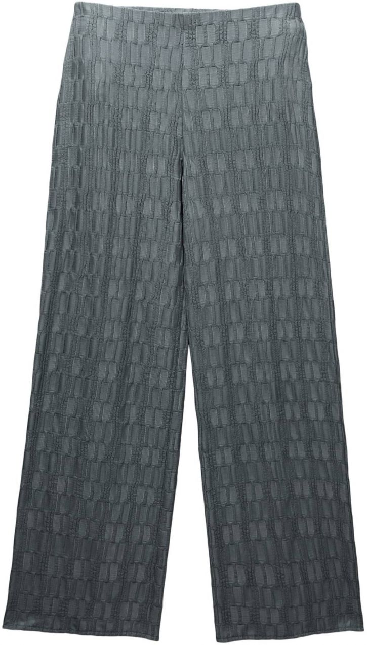 Pull&Bear Nohavice  tmavosivá