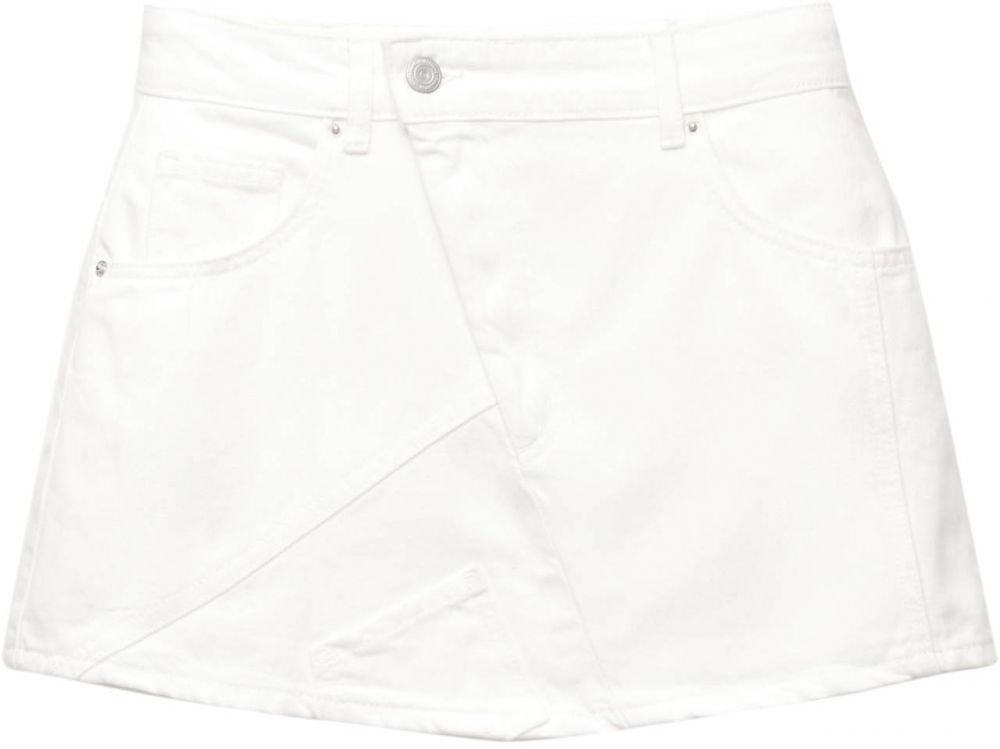 Pull&Bear Sukňa  biela