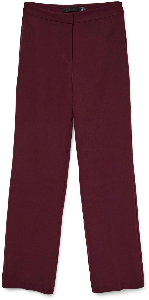 VERO MODA Nohavice 'VMAYAR'  vínovo červená