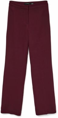 VERO MODA Nohavice 'VMAYAR'  vínovo červená