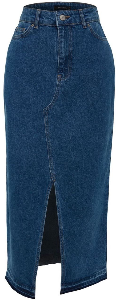 Trendyol Sukňa  modrá denim