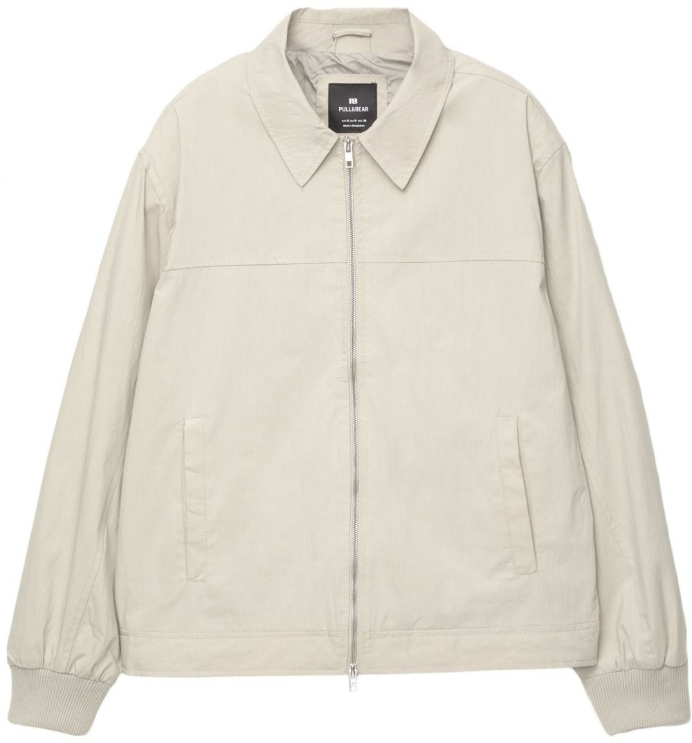 Pull&Bear Prechodná bunda  piesková