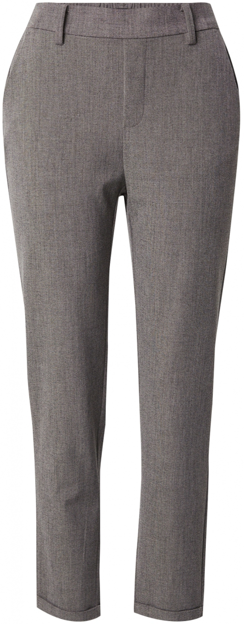 VERO MODA Chino nohavice  čierna melírovaná