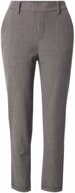 VERO MODA Chino nohavice  čierna melírovaná