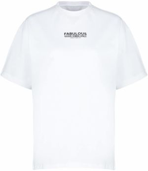 Trendyol Tričko  nebielená / modrá / ružová / čierna