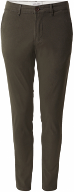 JACK & JONES Chino nohavice 'JPSTMARCO JJERIK'  tmavozelená