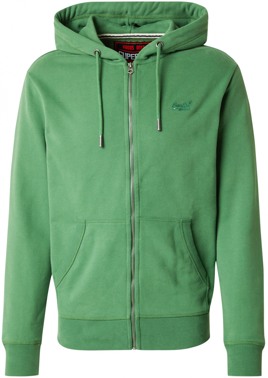 Superdry Tepláková bunda 'Essential'  kiwi