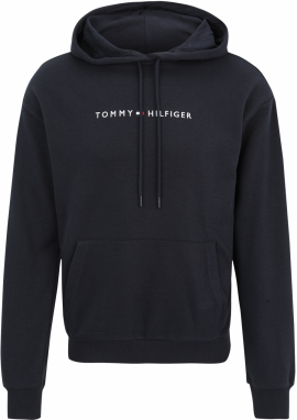 Tommy Hilfiger Underwear Mikina 'OH'  námornícka modrá / biela melírovaná