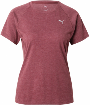 PUMA Funkčné tričko 'VELOCITY'  svetlosivá / čerešňová