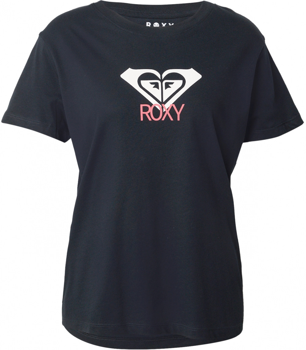 ROXY Funkčné tričko 'OCEAN ROAD ART'  orgovánová / svetloružová / čierna