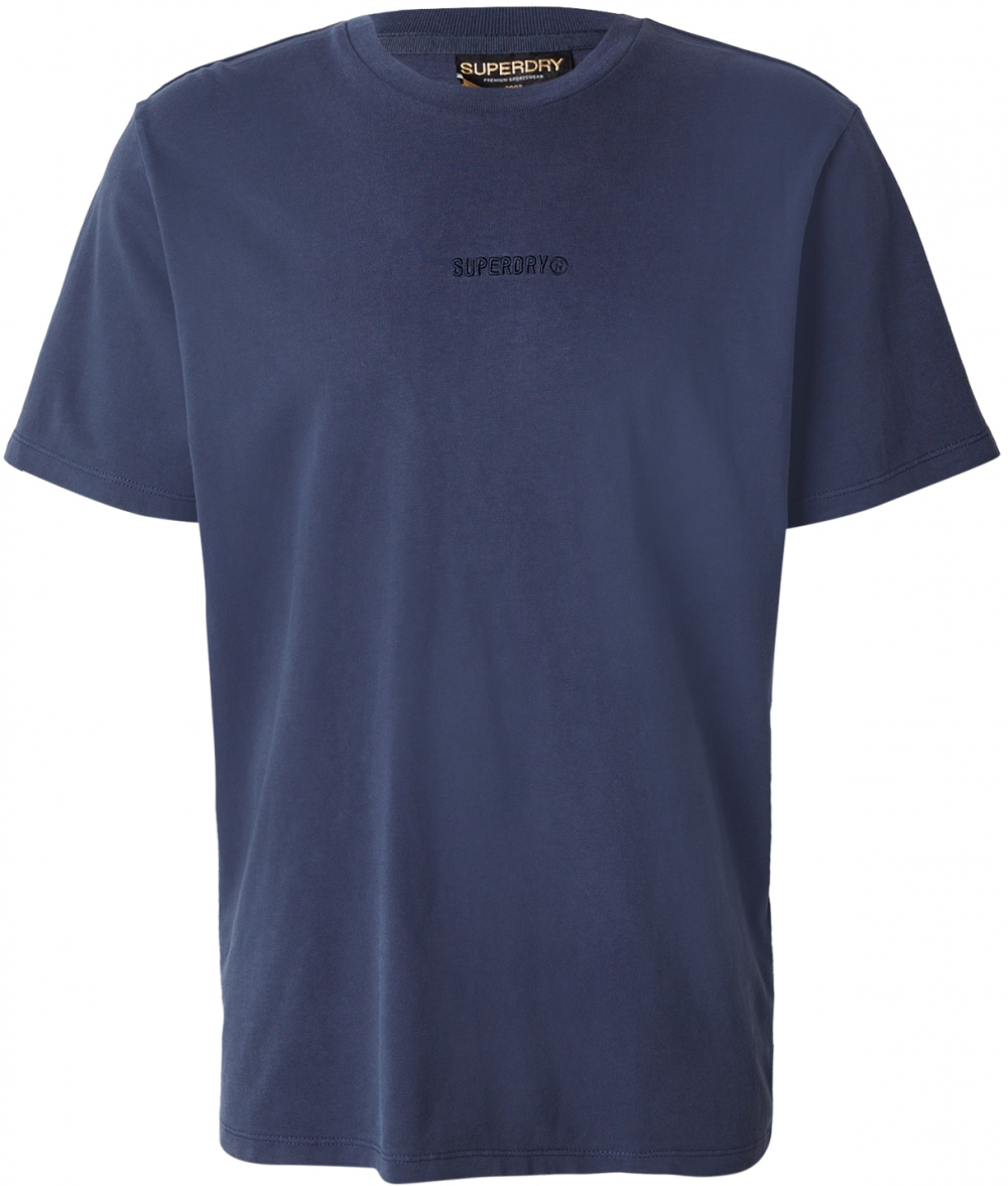 Superdry Tričko  námornícka modrá