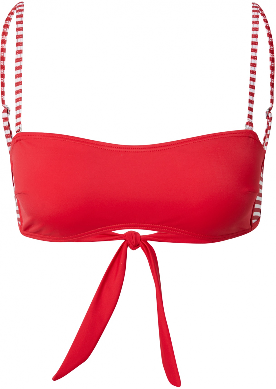 DIESEL Bikinový top 'DOLYS'  červená / biela