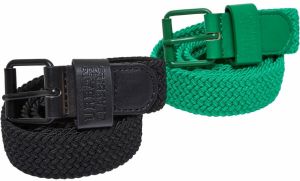 Urban Classics Opasky ' Elastic Belt Set Kids '  čierna