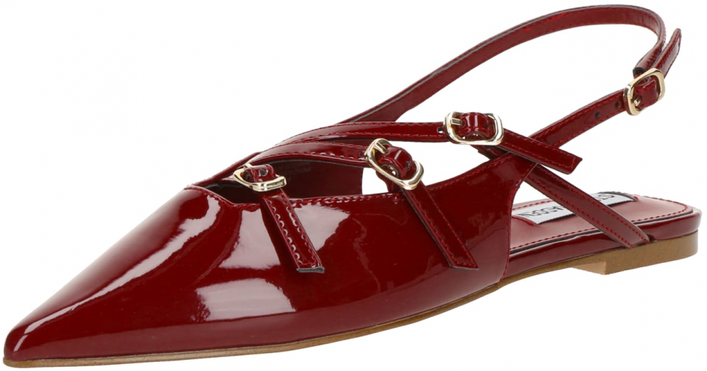 STEVE MADDEN Baleríny s ramienkom 'Cianna'  vínovo červená