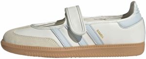 ADIDAS ORIGINALS Baleríny s ramienkom 'Samba'  béžová / svetlomodrá / biela