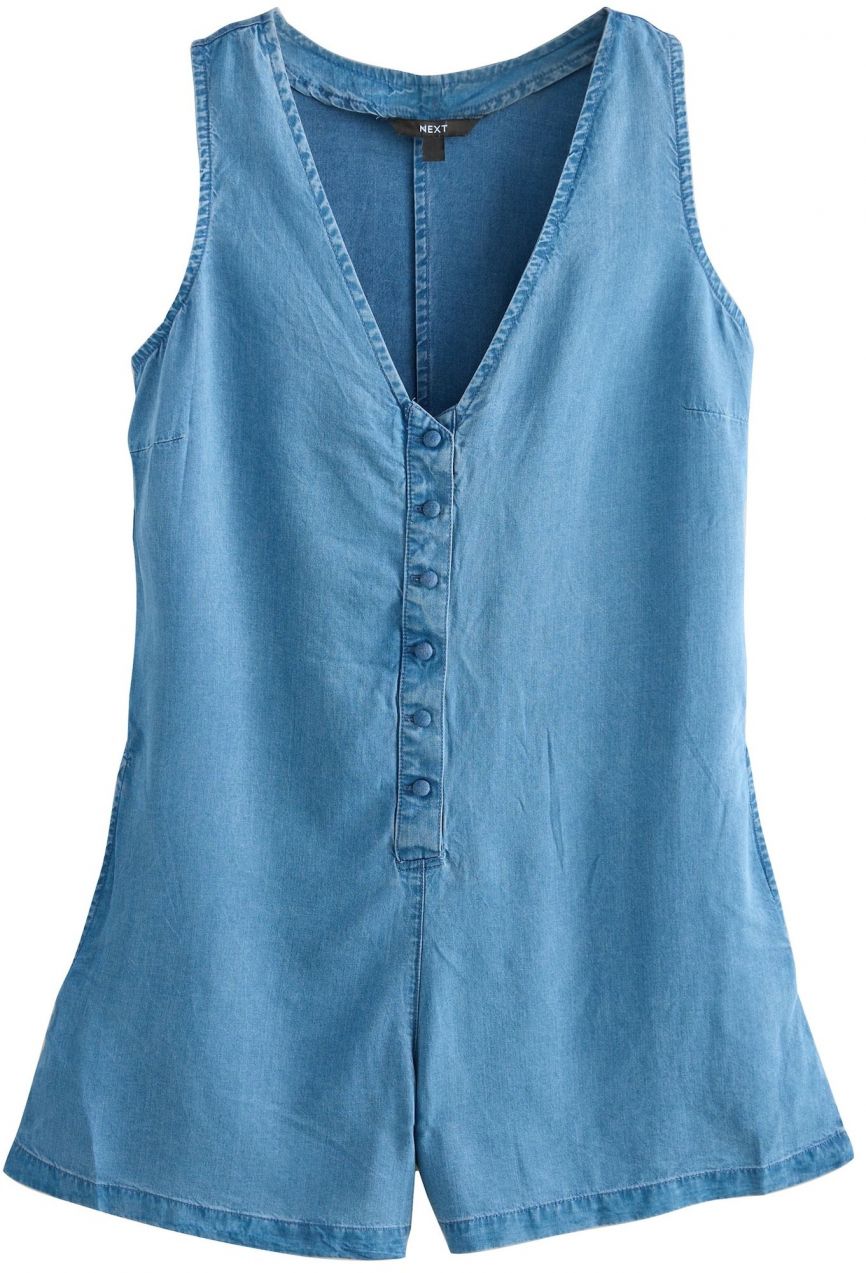 Next Overal  modrá denim