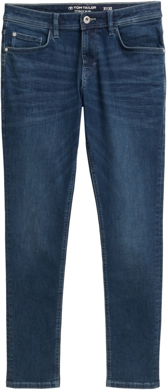 TOM TAILOR Džínsy 'TROY'  modrá denim