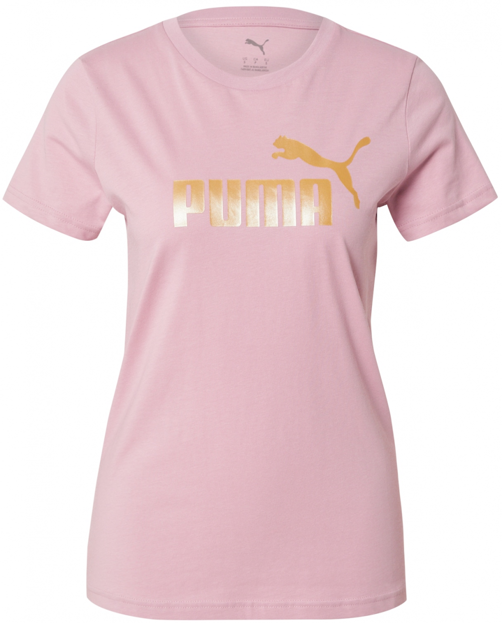 PUMA Funkčné tričko 'Ess No. 1'  zlatá / staroružová