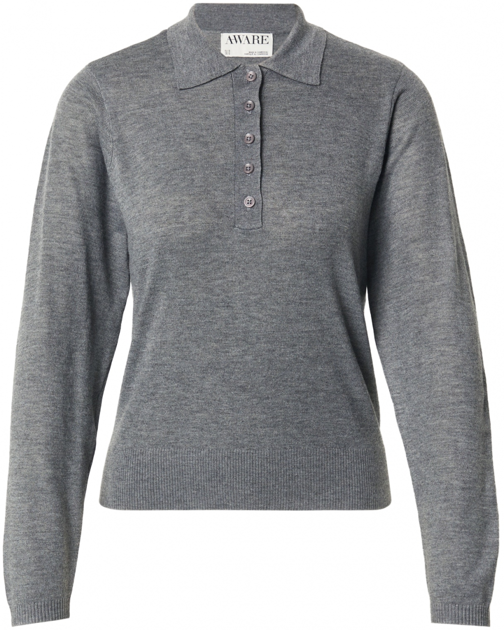 VERO MODA Sveter  sivá melírovaná