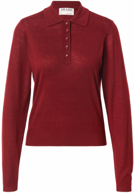 VERO MODA Sveter  karmínovo červená