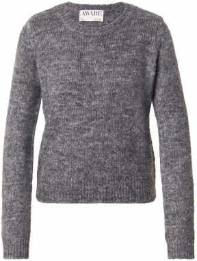 VERO MODA Sveter 'VMSilja'  sivá melírovaná
