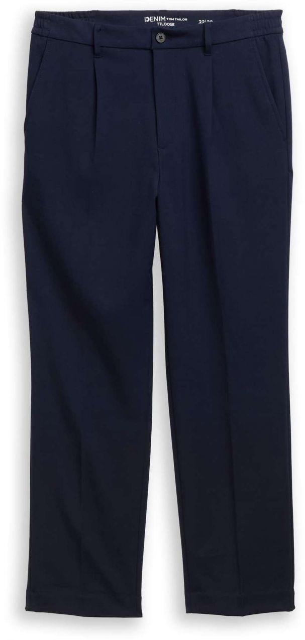 TOM TAILOR DENIM Nohavice  námornícka modrá