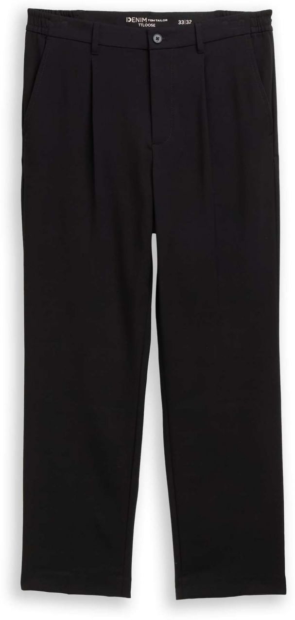 TOM TAILOR DENIM Nohavice  čierna