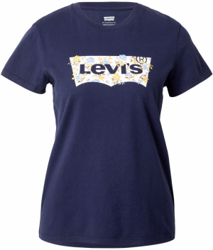 LEVI'S ® Tričko 'THE PERFECT'  námornícka modrá / svetlomodrá / žltá / biela