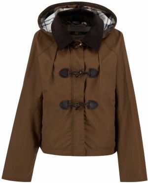 Barbour Prechodná bunda 'Myra'  hnedá / čokoládová