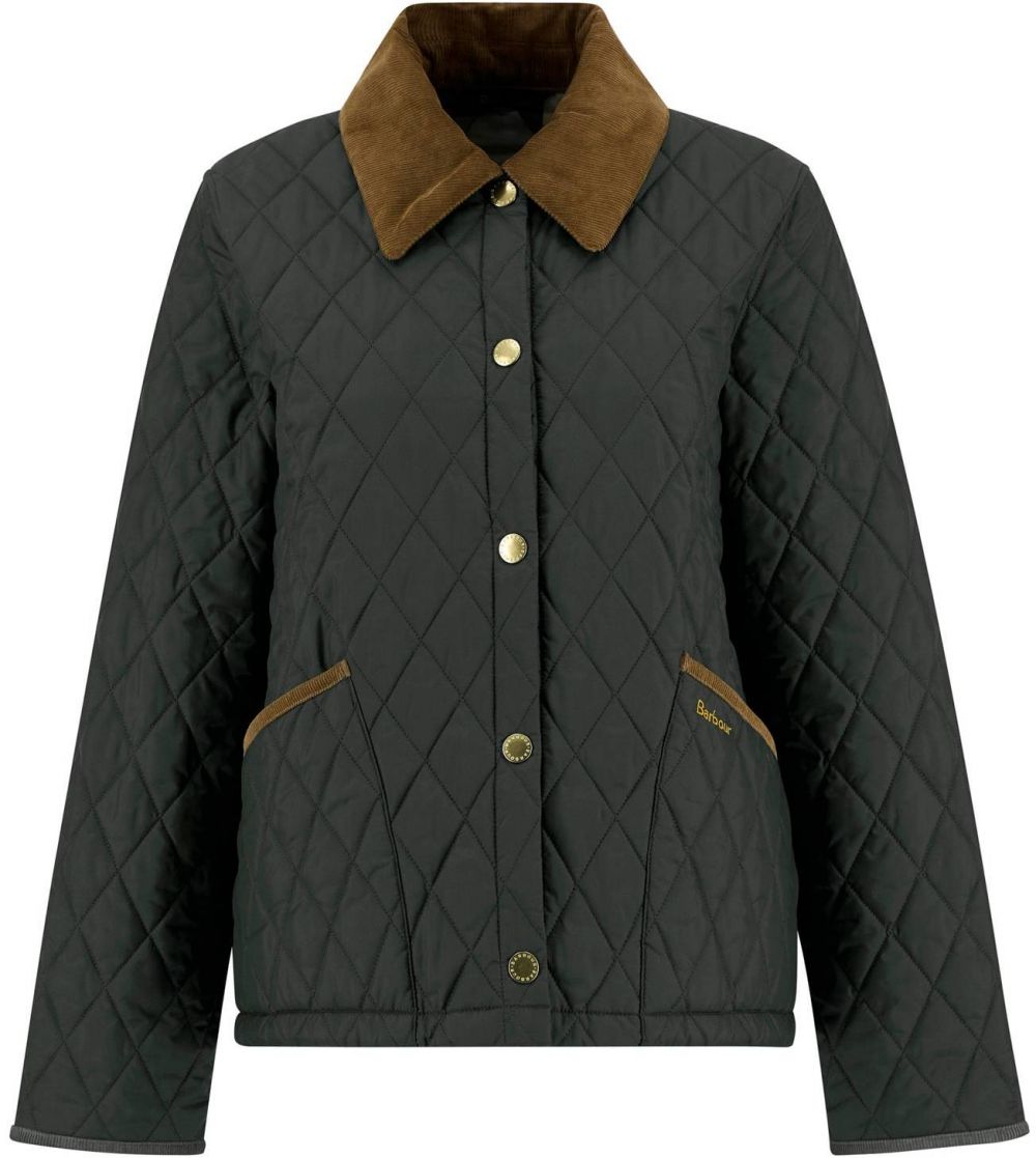 Barbour Prechodná bunda 'Icons Liddesdale'  hnedá / tmavozelená