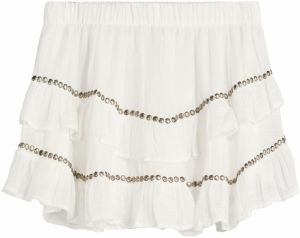 Bershka Sukňa  biela