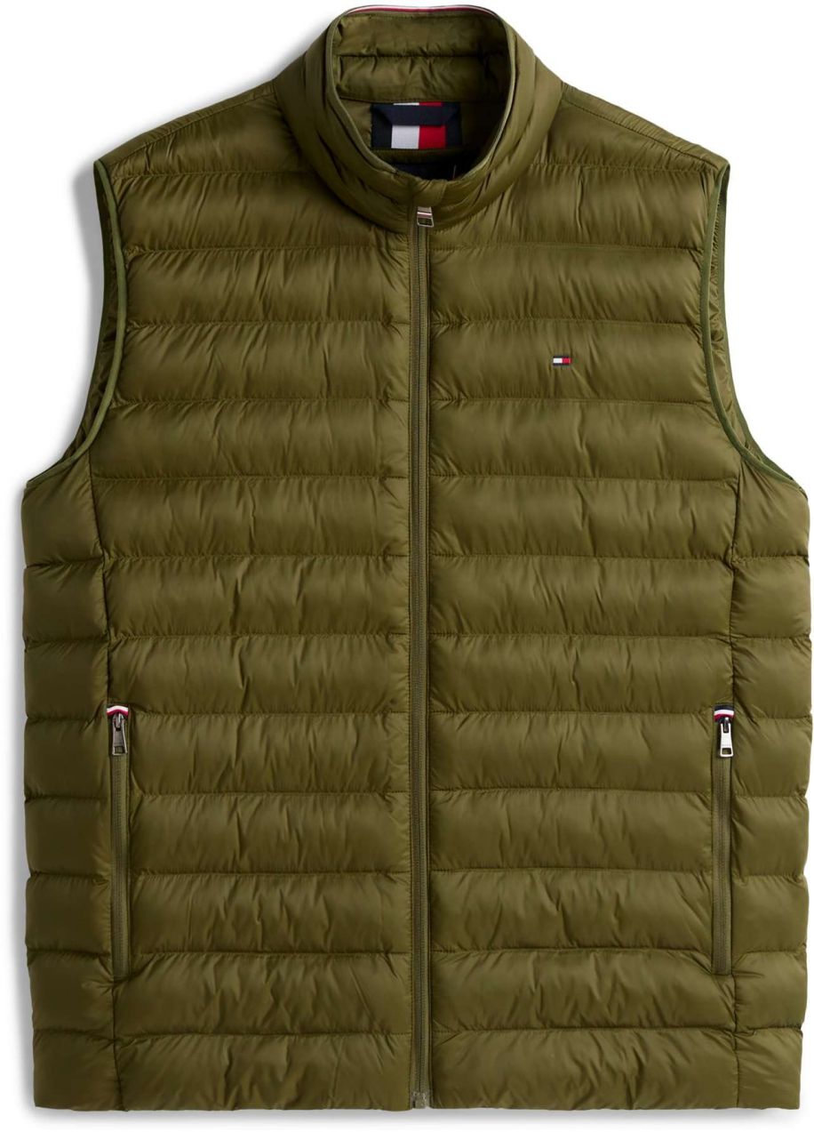 TOMMY HILFIGER Vesta  olivová