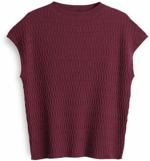 OPUS Sveter 'Puctur'  burgundská