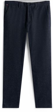 TOMMY HILFIGER Chino nohavice 'BLEECKER MARL'  námornícka modrá