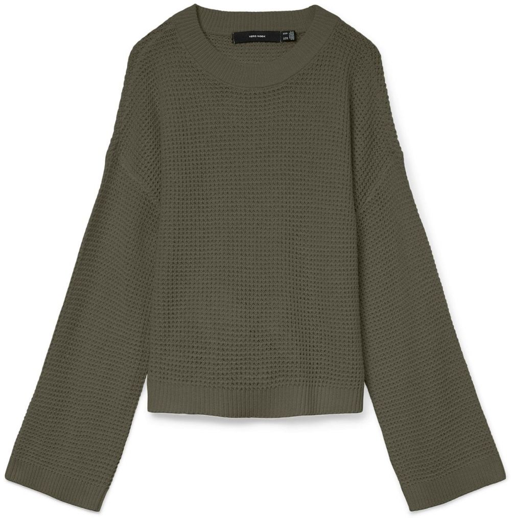 VERO MODA Sveter 'VMSALLY'  tmavozelená