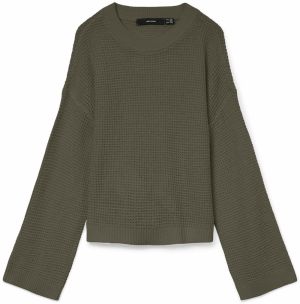 VERO MODA Sveter 'VMSALLY'  tmavozelená