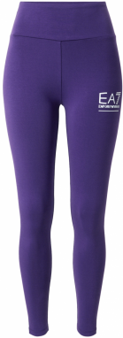 EA7 Emporio Armani Legíny  fialová / biela