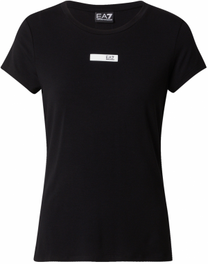 EA7 Emporio Armani Tričko  antracitová / čierna / biela