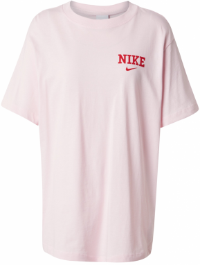 Nike Sportswear Tričko  pastelovo ružová / červená / svetločervená
